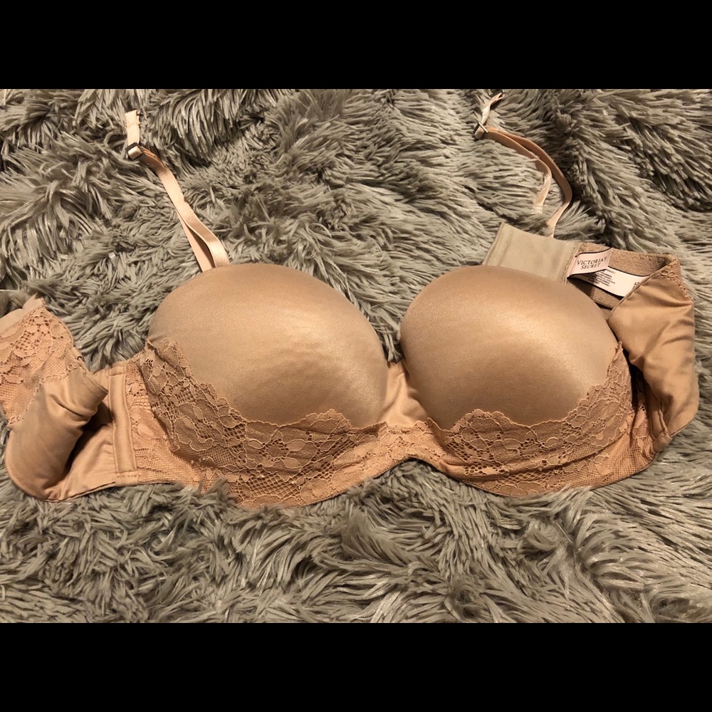 Body By Victoria Strapless Bra 36D